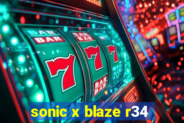 sonic x blaze r34